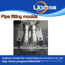 Plastic mold supplier for standard size cpvc pipe fitting injection mould in taizhou China